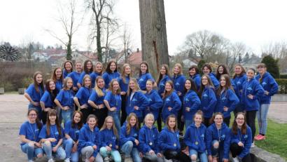 Bild: exb
Die Mädchen aus Waldsassen holen den Titel des Bayerischen Meisters und Vizemeisters.