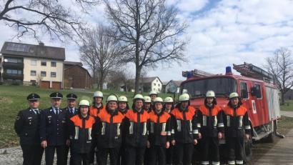 Bild: exb
Leistungsabzeichen der Feuerwehr Neualbenreuth.