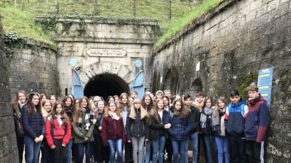 Bild: exb
Die Schüler in Nancy.