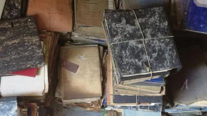 Bild: Katja Stiegler
So sieht unbearbeitetes Archivmaterial aus.