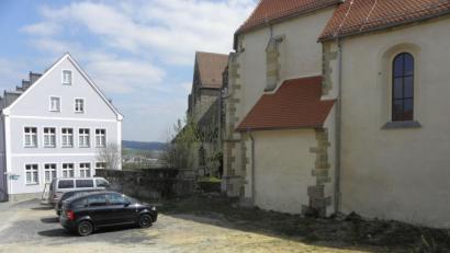 Bild: Wilhelm Amann
An der Stelle, an der bis vor kurzem ein Haus an der Spitalgasse stand, möchte der Stadtplaner einen Platz mit „Aufenthaltsqualität“ schaffen.