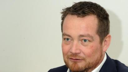 Bild: Stephan Huber
Uli Grötsch, SPD-Bundestagsabgeordneter und Generalsekretär des Landesverbands, freut sich über die Gründung eines neuen SPD-Ortsvereins.