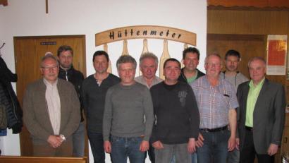 Bild: exb
Mitglieder des neuen Vorstands, Wasserwarte, Gemeinderäte und Bürgermeister.