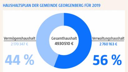 Grafik: Oberpfalz-Medien
Georgenberger Haushalt