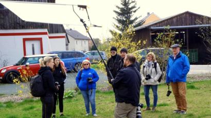 Bild: bkr
Johann Walter ging auch auf die Ausrüstung ein mit denen Lichtverhältnisse ausgeglichen oder Schatten erzeugt werden können.