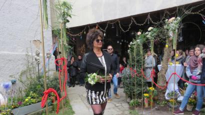 Bild: ubb
Kerstin Kurzeck auf dem Catwalk.