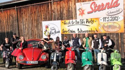 Bild: whw
Die Gruppo "Vespa Rio Nero" lädt ein zur Back to the 50’s Party und zum Vespatreffen.