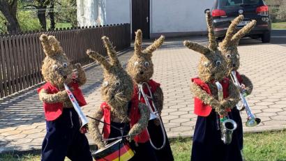 Bild: mez
Die Hasen-Big-Band