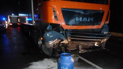 Bild: Portner
Ein Unfallschwerpunkt trat im Jahr 2018 im Bereich der Polizeiinspektion Oberviechtach nicht auf. Eine Vorfahrtsmissachtung führte am 20. Dezember zur Vollsperrung der Bundesstraße 22 im Bereich der Teunzer Kreuzung. Ein Auto war frontal in eine Zugmaschine gekracht.