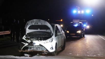 Bild: jma
Der verunfallte Toyota Yaris