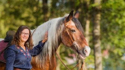 Bild: exb
Tierärztin Nadine Röhlinger gibt Kurse zum Thema "Erste Hilfe am Pferd".