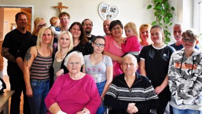 Bild: hai
80. Geburtstag Gisela Schröter.
