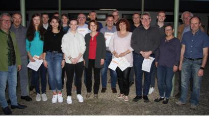 Bild: wro
Mehr als 20 Sportabzeichen wurden an die erwachsenen TB-Jahn-Mitglieder verliehen.