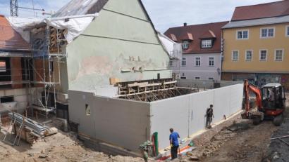 Bild: ws
Zu den Veränderungen im Ort tragen auch private Maßnahmen bei, etwa die Umgestaltung und Erweiterung des Hauses St.Elisabeth.