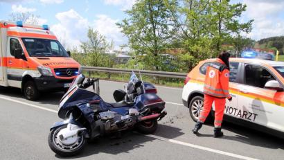 Bild: jma
Die verunfallte Honda Gold Wing.