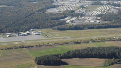 Bild: Michael Ascherl [Michael Ascherl] (michael.ascherl@oberpfalzmedien.de, mascherl)
Der Militärflugplatz des Truppenübungsplatzes Grafenwöhr.