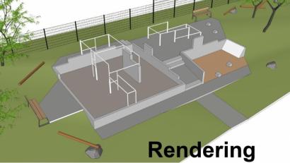 Bild: DSGN CONCEPTS UG, Münster
Für den Parkour-Park in Schwarzenfeld gibt es Zuschüsse aus dem „Leader“-Fördertopf.