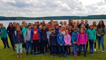 Bild: mng
50 Kinder und ihre Betreuer erleben aufregende Tage im fränkischen Seenland.