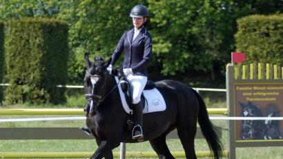 Bild: otr
Am Ende ein 2. Platz für Julia Bäumler und "Casandra".