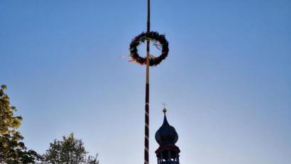Bild: edo
Maibaum-Aufstellen in Oberbibrach.