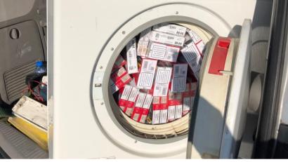 Bild: Bundeszollverwaltung
Ungewöhnliches Versteck für Zigaretten.