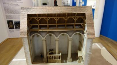 Bild: Susanne Wolke
Zur Schau „Regensburg – Mittelalterliche Metropole der Juden“ gehört auch ein Modell der einstigen Synagoge.