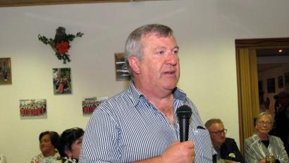 Bild: ubb
Werner Robl erzählte von schönen Tagen in seiner Kindheit auf dem Kreuzberg.