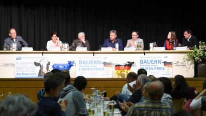 Bild: bgm
BDM Podiumsdiskussion Milchbauern und Gesellschaft - mit Europa in die Zukunft