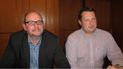 Bild: is
Stellvertretender Bürgermeister Max Schwärzer und Ortsvorsitzender Andreas Reindl waren die Hauptprotagonisten der CSU Jahreshauptversammlung.