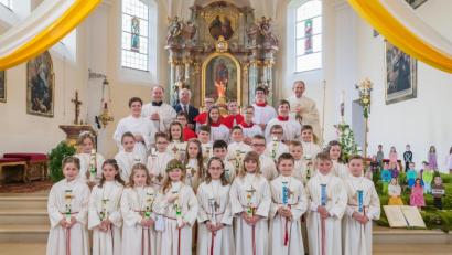 Bild: wms
Erstkommunion in Hohenthan.