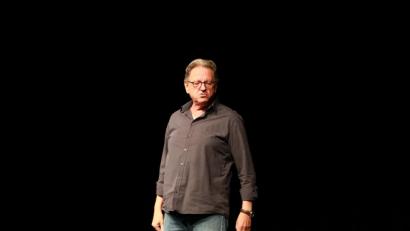 Bild: njn
Günther Grünwald in der Stadthalle Erbendorf