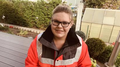 Bild: exb
Anna-Lena Kiener ist Mitglied der BRK-Bereitschaft Nabburg-Pfreimd.