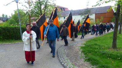 Bild: kod
Maiandacht der Kolpingsfamilie.