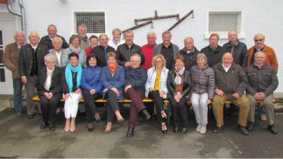 Bild: is
Klassentreffen des Jahrgangs 1948/49.