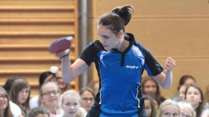 Bild: Hirsch
Spitzenspielerin Milena Burandt will heuer deutsche Schülermeisterin werden.