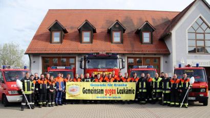 Bild: jma
Die Feuerwehren der Marktgemeinde Kirchenthumbach sind bereit für die Aktion.