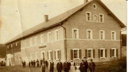Repro: sne
Das Haus der Familie Püttner um die Wende vom 19. zum 20. Jahrhundert.