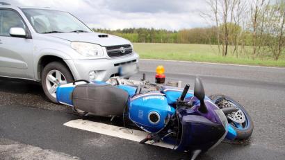 Bild: jma
Das Motorrad prallt gegen den Toyota