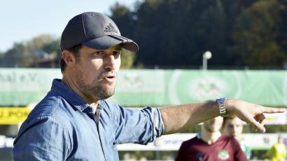 Bild: Hubert Ziegler
Domink Haußner, Trainer der DJK Ammerthal.