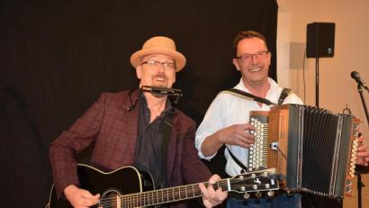 Bild: jr
Hubert Treml (links) und Reiner Artmann harmonierten gut beim Konzert in Leonberg.