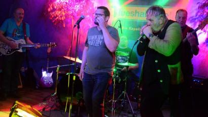 Bild: Kunz
Eine "Kapelle ohne Zukunft" mischt am Freitagabend die "Live Stage" auf.