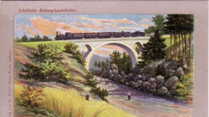 Archivbild: Josef Schmaußer
Das Haager Viadukt war ein beeindruckendes Bauwerk.