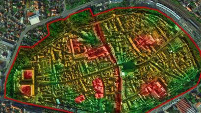 Grafik: Andreas Viebig
Hier sind die Eier versteckt: Grün steht für hohe Chancen, ein Osterei zu finden. In den orange markierten Bereichen wird der Osterhase nicht ganz so aktiv. Rote Zonen sind tabu.