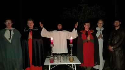 Bild: exb
Beim Fantasy Spiel der Ministranten führte die Beseitigung eines verrückten Pfarrers zum Ziel.