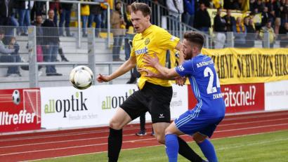 Bild: Peter Kolb
Sven Kopp (links) spielt seit Januar für die SpVgg Oberfranken Bayreuth.