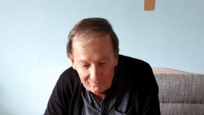 Bild: exb
Georg Stark mit seinen Pilzen.