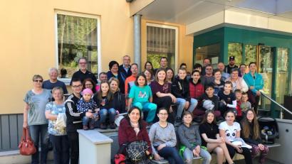Bild: exb
Gruppenbild der Teilnehmer am Kolping-Familientag.