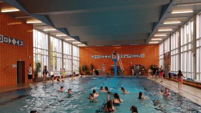 Bild: gi
Großen Spaß hatten die 80 Schüler und Schülerinnen beim ersten interkulturellen Schwimmfest im Ozon-Hallenbad Moosbach. Die Sieger wurden mit Medaillen ausgezeichnet.