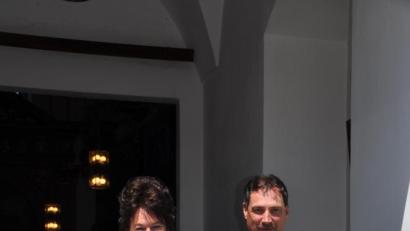 Bild: ak
Claudia Kreitschi und Thomas Müller aus Immenreuth geben sich das Jawort.