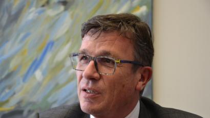 Bild: Reiner Wittmann
IHK-Präsident Michael Matt: "Wellenbewegungen in der Wirtschaft sind ganz natürlich."